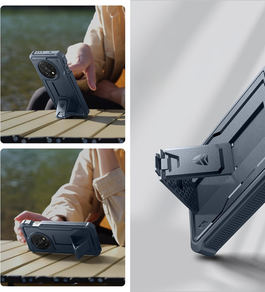 Pancéřové pouzdro pro OnePlus 13, Dexnor Full Body (Two Frames), modré
