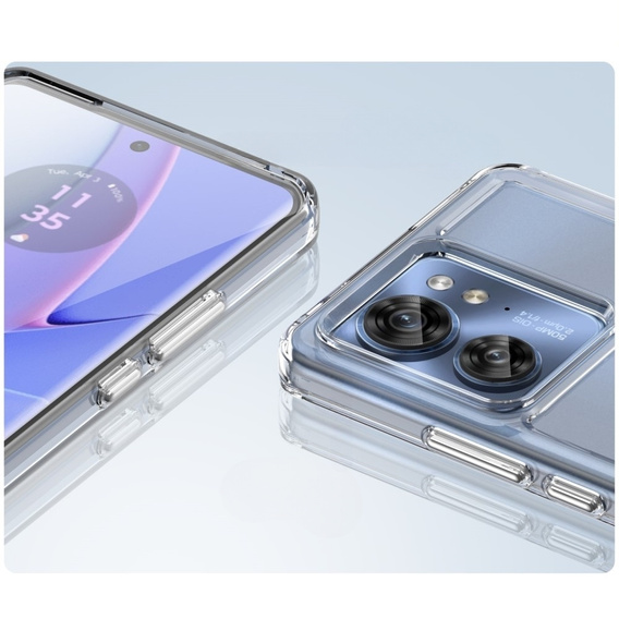 Pouzdro pro Motorola Edge 40, Fusion Hybrid, průhledné