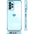 Pouzdro pro Samsung Galaxy A53 5G, Electro heart, modré