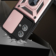 Pouzdro pro Motorola Edge 40 Neo, CamShield Slide, růžové rose gold