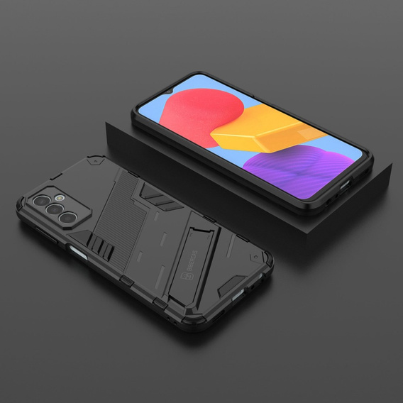 Pouzdro pro Samsung Galaxy M13 4G, Military kickstand, černé