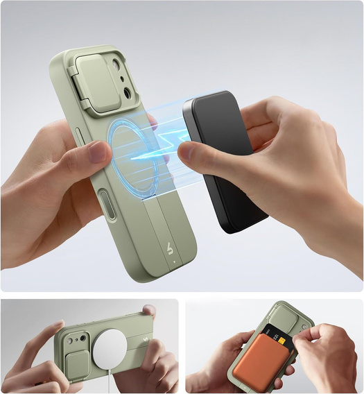 Pouzdro Suritch s MagSafe a krytem fotoaparátu pro iPhone 17 Pro