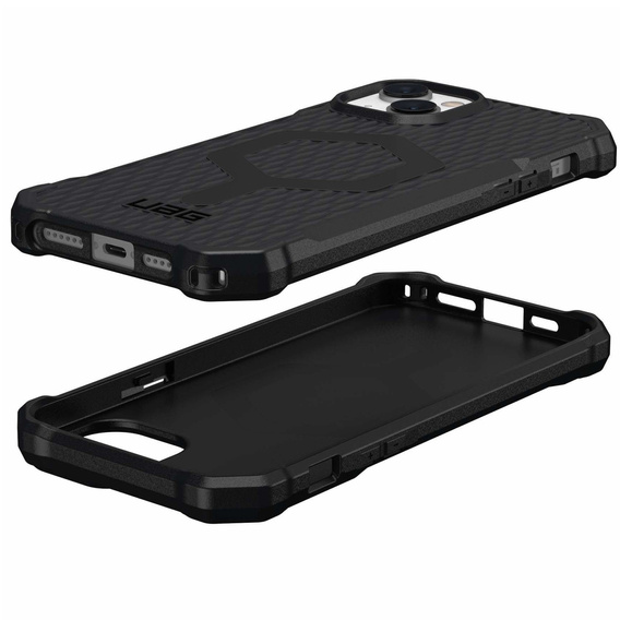 Pouzdro Urban Armor Gear pro iPhone 14 Plus, Essential Armor MagSafe, černé