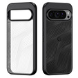 Pouzdro DuxDucis pro Google Pixel 9 / Google Pixel 9 Pro, Aimo case, transparentní / černé