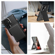 Pouzdro pro Samsung Galaxy S25 Ultra, Card Holder Kickstand, černé