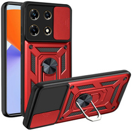 Pouzdro pro Infinix Note 30 5G, CamShield Slide, červené