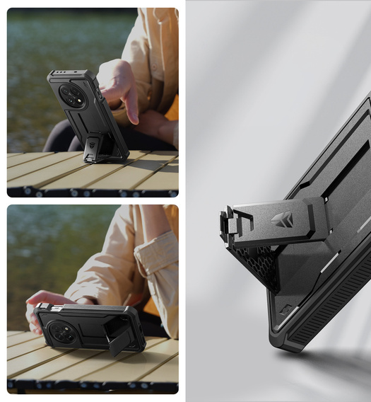 Pancéřové pouzdro pro OnePlus 13, Dexnor Full Body (Two Frames), černé