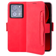 Klopové pouzdro pro Xiaomi 13T / 13T Pro, Card Slot, červené