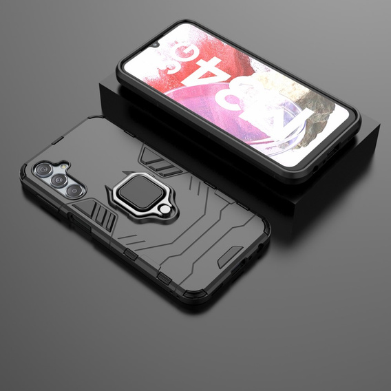 Pouzdro pro Samsung Galaxy M34, Kickstand Ring, černé