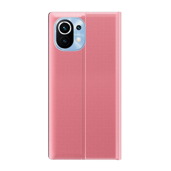 Flipové pouzdro pro Xiaomi Mi 11, Side View, růžové