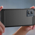 Pouzdro pro Motorola Moto G53 5G, Carbon, černé