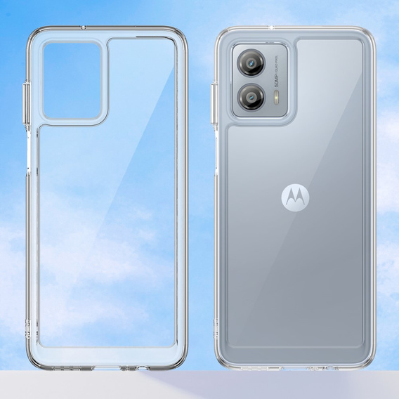 Pouzdro pro Motorola Moto G53 5G, Fusion Hybrid, průhledné