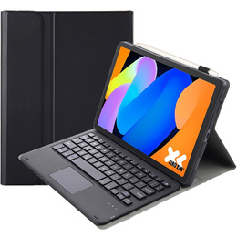 Pouzdro s Bluetooth klávesnicí a dotykovou deskou pro Lenovo Idea Tab 11" / Tab K11 11" (2 gen.), černé