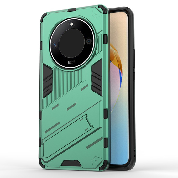 Pouzdro pro Honor Magic 6 Lite 5G, Military kickstand, zelené