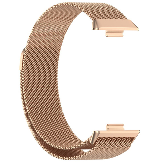 Milánský náramek pro Huawei Watch Fit 4 / 4 Pro / 3, růžové zlato
