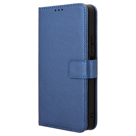Klopové pouzdro pro Xiaomi Redmi A3, Wallet Smart Magnet, modré