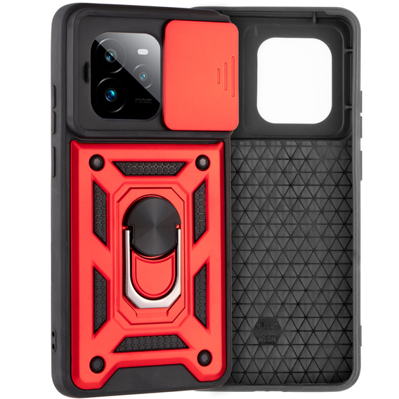 Pouzdro pro Realme GT 7 Pro, CamShield Slide, červené