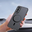 Pouzdro pro OnePlus Nord 5, pro MagSafe, ERBORD Matt Case, černý