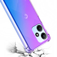 Pouzdro pro Infinix Hot 30i, Gradient Dropproof, Fialová / modrá