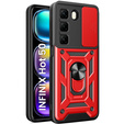 Pouzdro pro Infinix Hot 50 4G, CamShield Slide, červené
