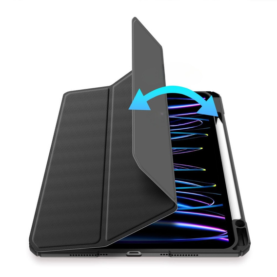 Pouzdro pro iPad Pro 13" 2024 (7 gen.), Dux Ducis TOBY, černé