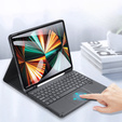 Pouzdro + klávesnice iPad Pro 12.9 2021/2020, Dux Ducis Magnetic Keyboard, černé