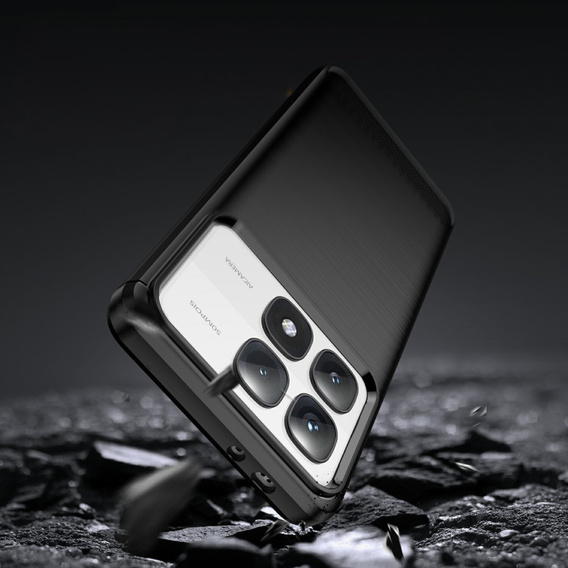 Pouzdro pro Xiaomi 14T Pro, Carbon, černé