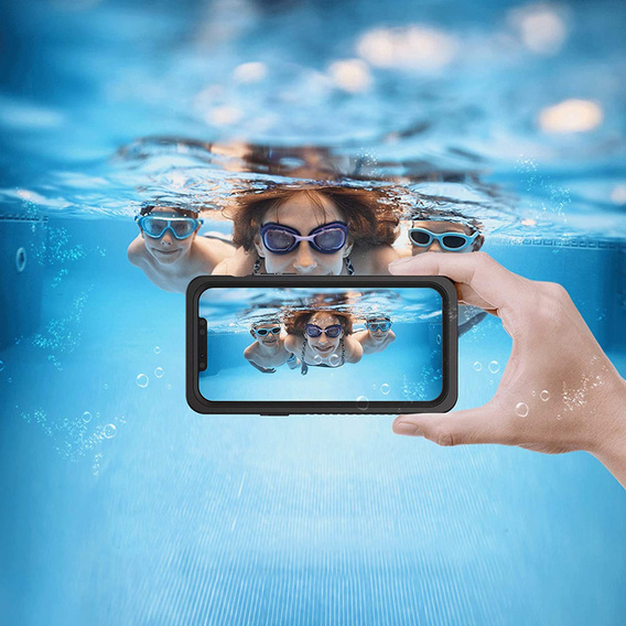 Vodotěsné pouzdro IP68 pro iPhone XR, černé