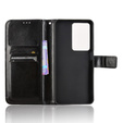 Klopové pouzdro pro Realme 14X / Realme C75, Crazy Horse Wallet, černé