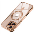 Pouzdro pro iPhone 16 Pro, Electro MagSafe, desert titanium + sklo na displej