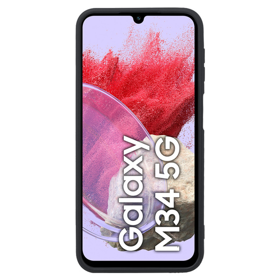 Pouzdro pro Samsung Galaxy M34 5G, Silicone Lite, černé