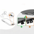 Pouzdro pro iPhone Air, vodotěsné IP68, SHELLBOX MagSafe, černé