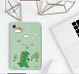 Pouzdro pro Lenovo Tab M10 Plus Gen 3, walking dinosaur