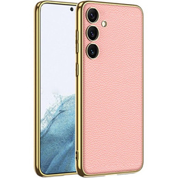 Pouzdro pro Samsung Galaxy S24, GKK Leather, růžové