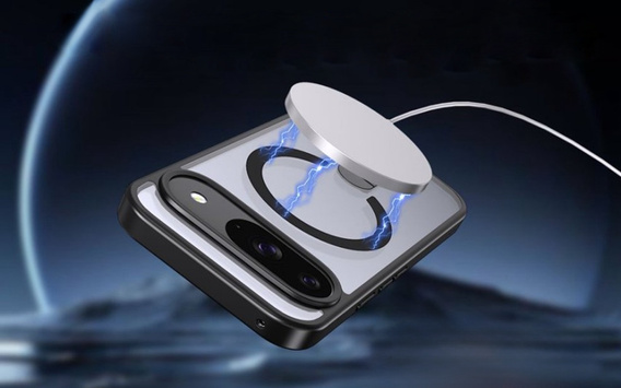 Hybridní pouzdro Fusion pro Google Pixel 10 / 10 Pro, pro MagSafe, se stojánkem, černé