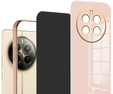 Pouzdro pro Realme 12 Pro 5G / 12 Pro+ 5G, Glamour CamShield, růžové rose gold