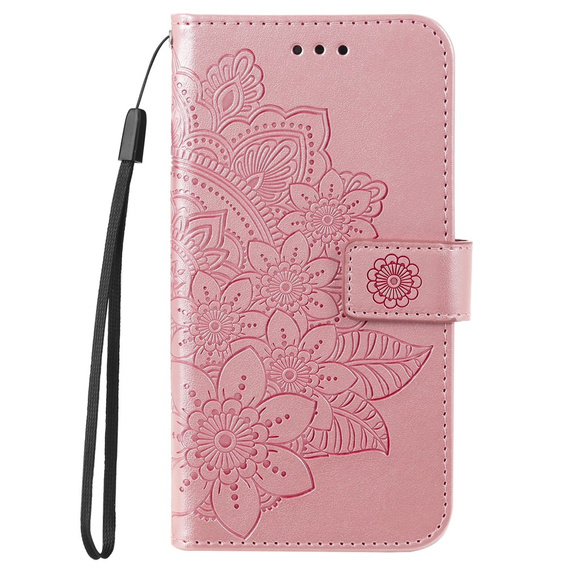Klopové pouzdro pro Xiaomi Redmi 13C / Poco C65, Mandala Flower, růžové