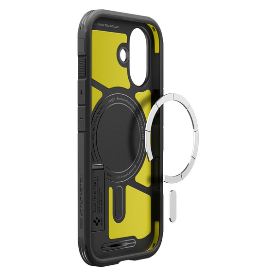 Spigen pouzdro pro iPhone 17, Tough Armor T MagSafe, černé