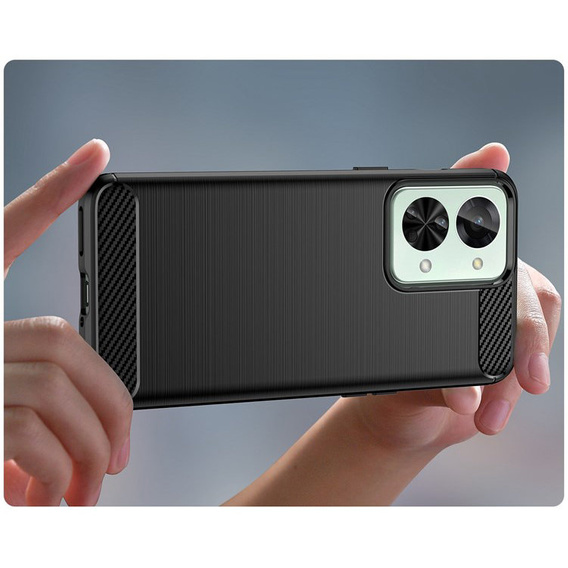 Pouzdro pro OnePlus Nord 2T 5G, Carbon, černé