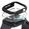 Pouzdro Ringke pro Samsung Galaxy Watch 6 Classic 47mm, Slim, 2-Pack, čiré/černé