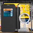 Klopové pouzdro pro iPhone 11, RFID Wallet MagSafe CamShield, černé
