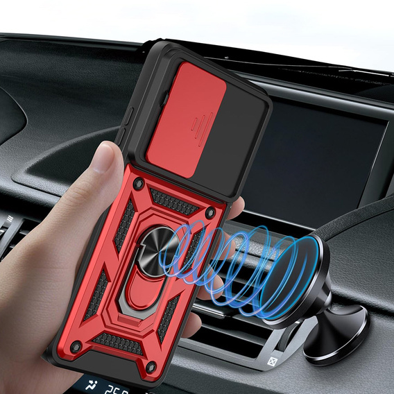 Pancéřové pouzdro pro Motorola Moto G56 5G, CamShield Slide, modré