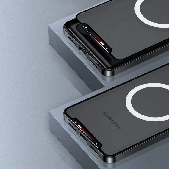 Ochranné pouzdro na fotoaparát pro Samsung Galaxy S23 Plus, CamShield MagSafe, transparentní / černé