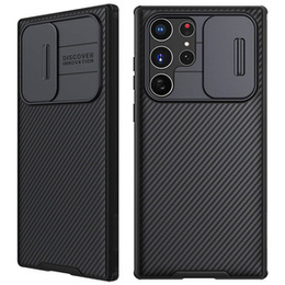 Pouzdro pro Samsung Galaxy S23 Ultra, obrněné Nillkin, CamShield Pro, černé