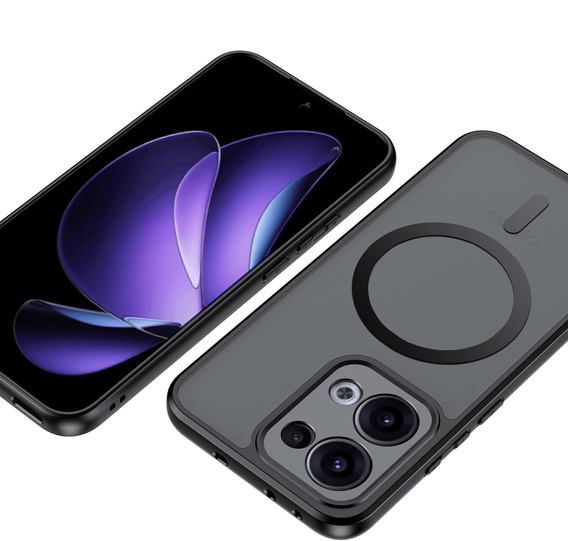 Pouzdro pro Oppo Reno 13, pro MagSafe, ERBORD Matt Case, černý