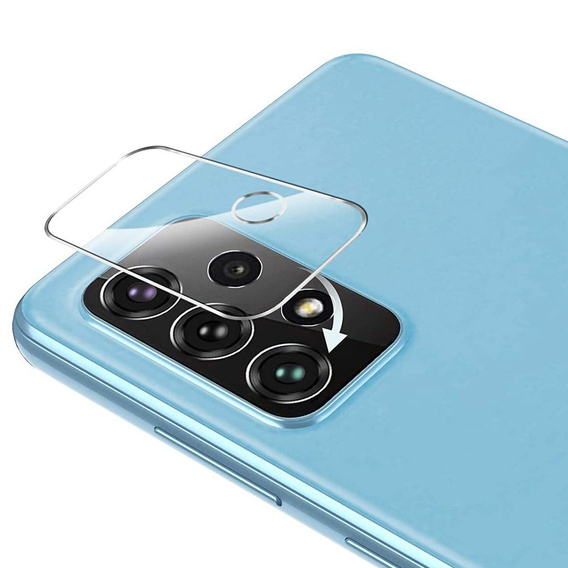 Tvrzené sklo na fotoaparát pro Samsung Galaxy A33 5G, modré