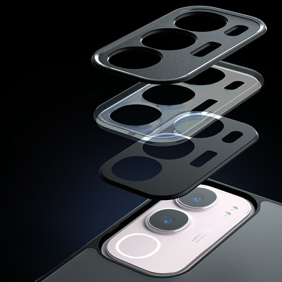 Pouzdro pro Vivo Y19s, Fusion Hybrid, průhledné