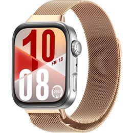 Milánský náramek pro Huawei Watch Fit 4 / 4 Pro / 3, růžové zlato