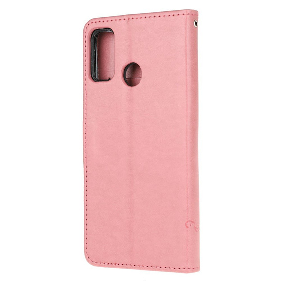 Klopové pouzdro pro Motorola Moto G30 / G10, Butterfly, modré