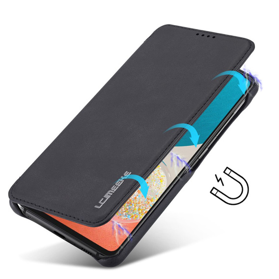 Klopové pouzdro pro Samsung Galaxy A53 5G, LC.IMEEKE, černé